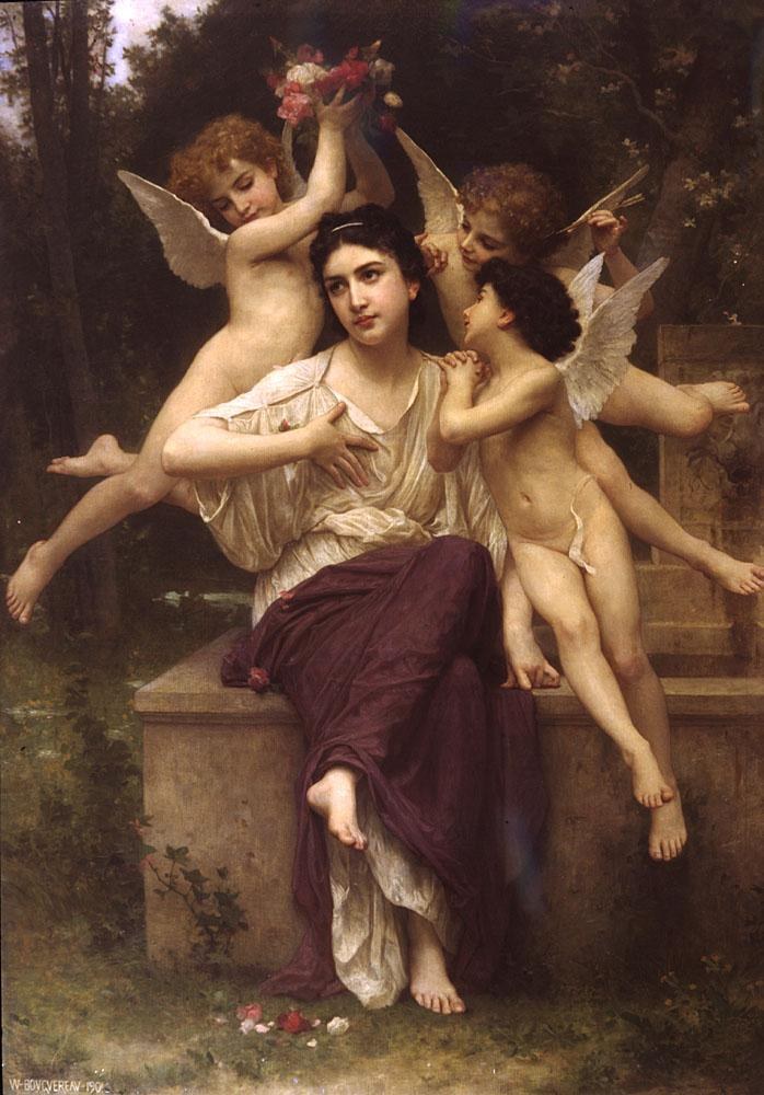 William Bouguereau A Dream of Spring